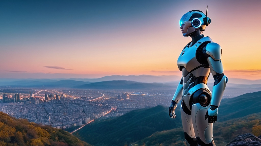 Photo AI and human
