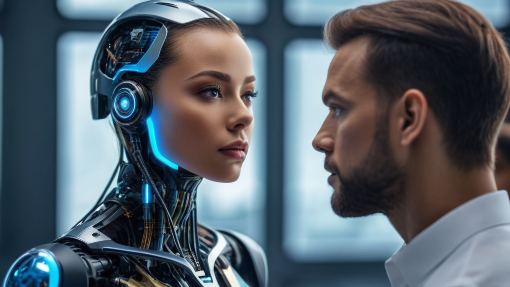 Photo AI and human
