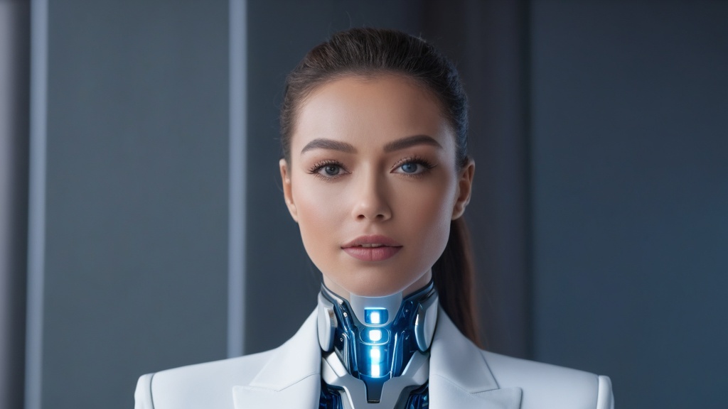 Photo AI and humans with emotions