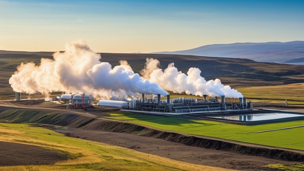 Photo geothermal electricity