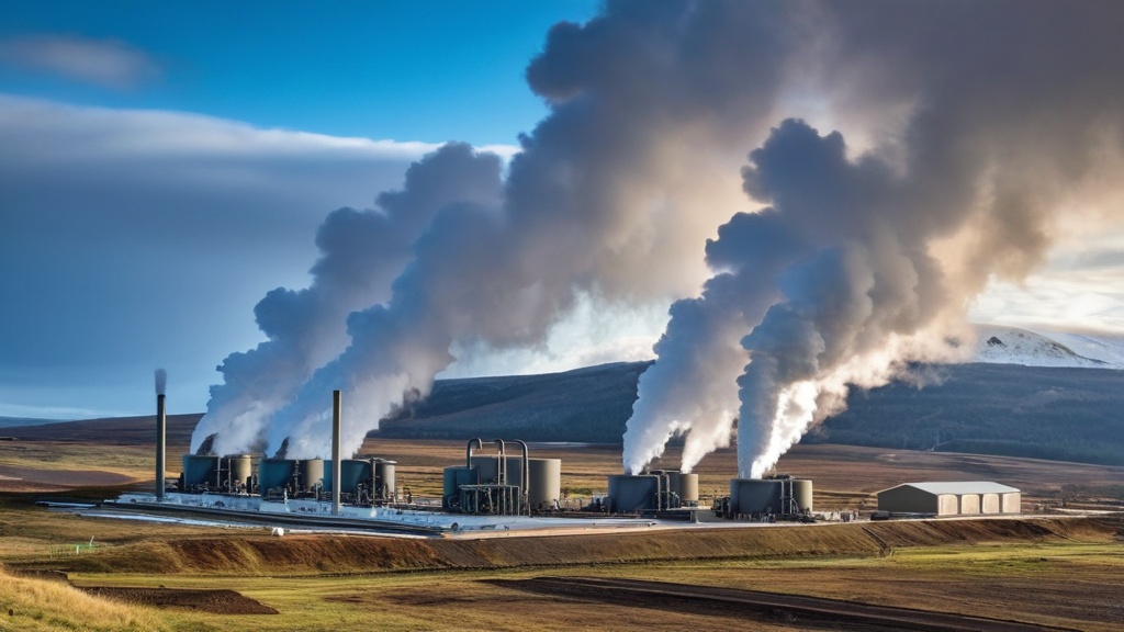 Photo geothermal electricity