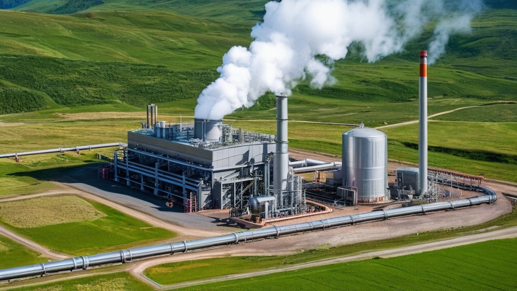 Photo geothermal power plants