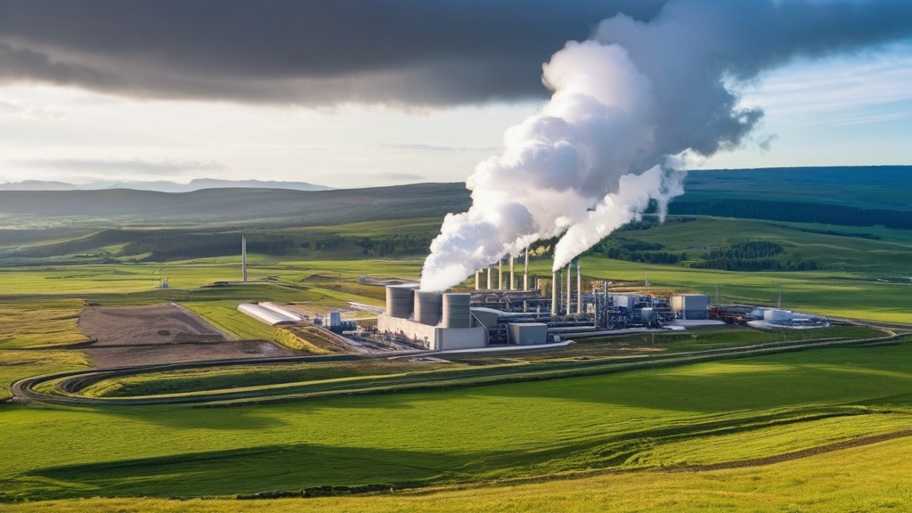 Photo geothermal power plants