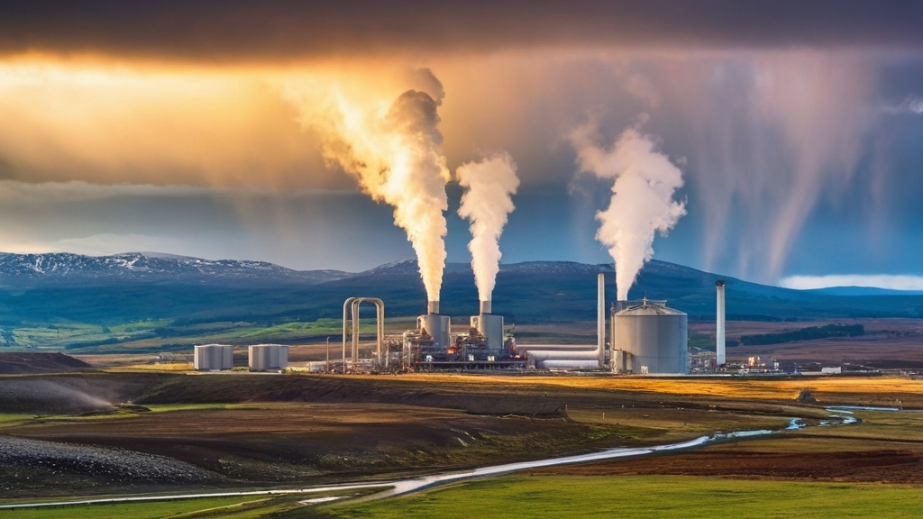 Photo geothermal plant