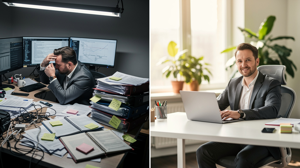 Workplace efficiency improvement through AI integration