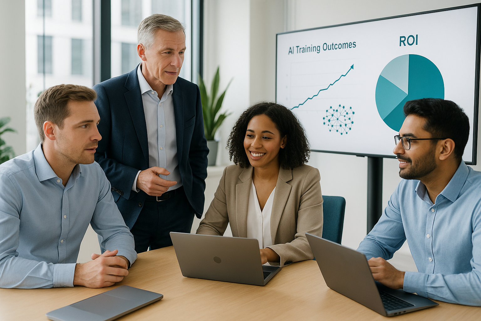 AI corporate training ROI