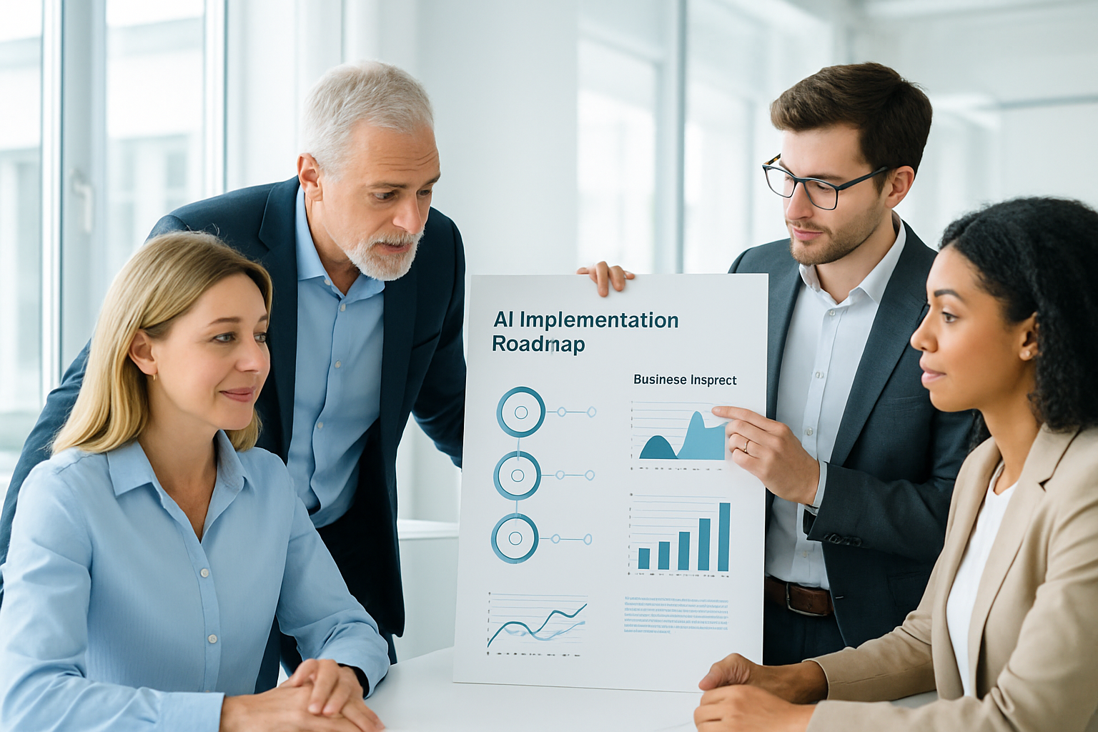 AI Implementation Roadmap: How Leaders Turn Strategy Into Real Business Impact