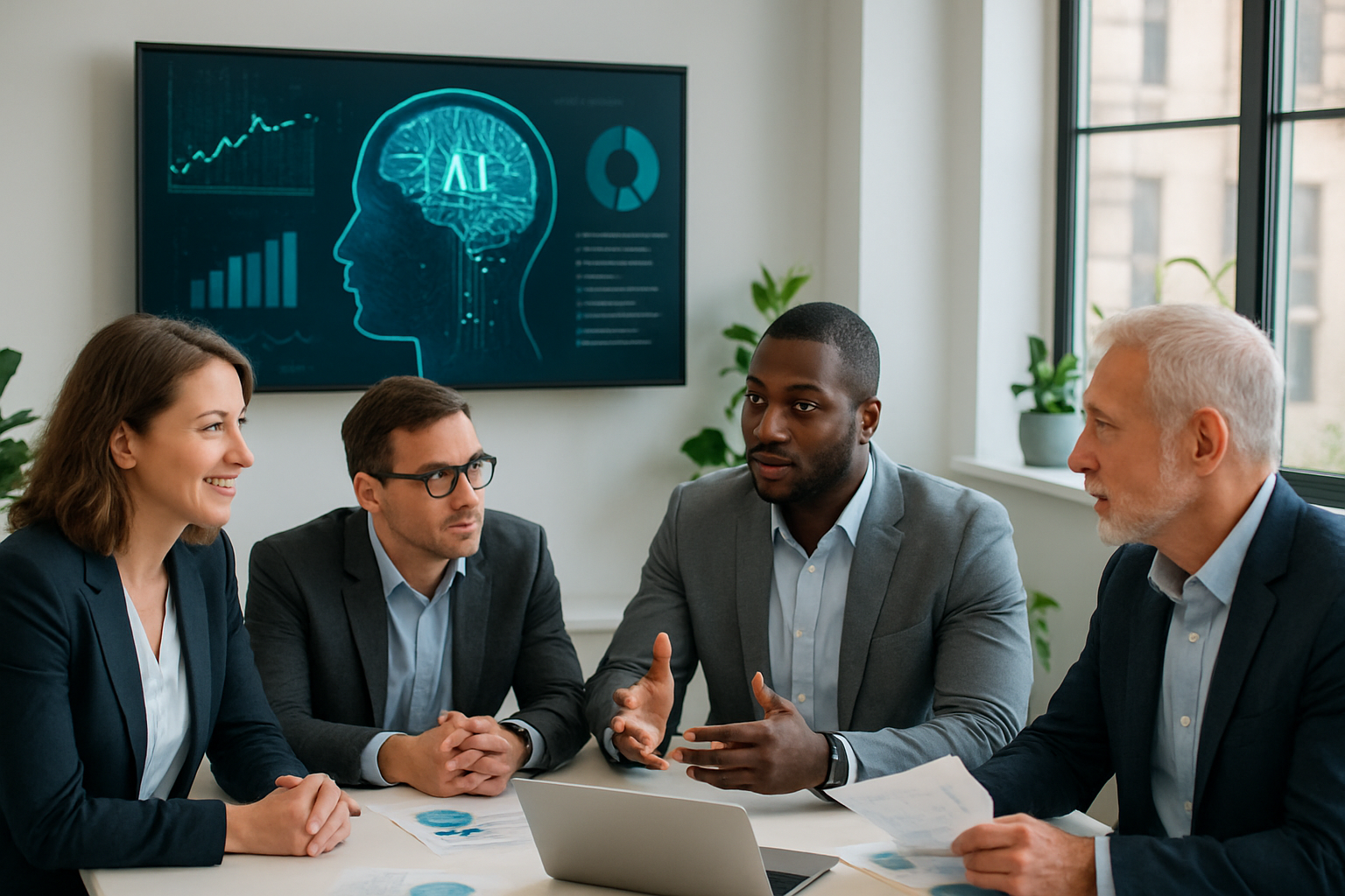 AI transformation and measurable business impact