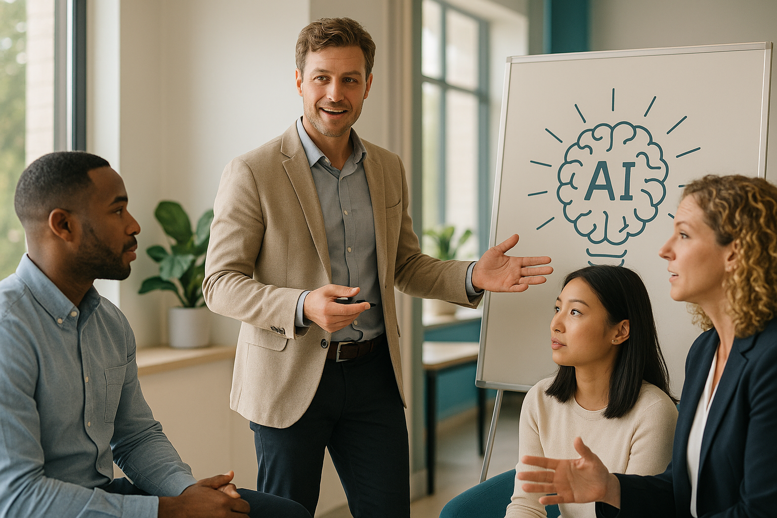 Leadership coaching in the AI era for modern executives